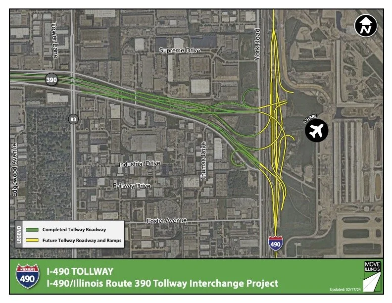 I-490 + IL 390: The Western O’Hare Connection That Will Reshape ...