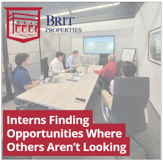 Interns Finding Opportunities Where Others Aren’t Looking