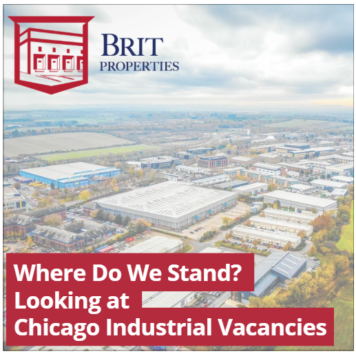 Chicago Industrial Vacancy:                          Below the National Average