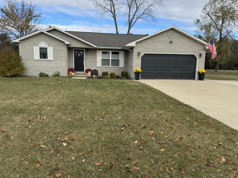 4 Bed, 3 Bath, 1 Story with Full Finished Basement in Bad Axe
