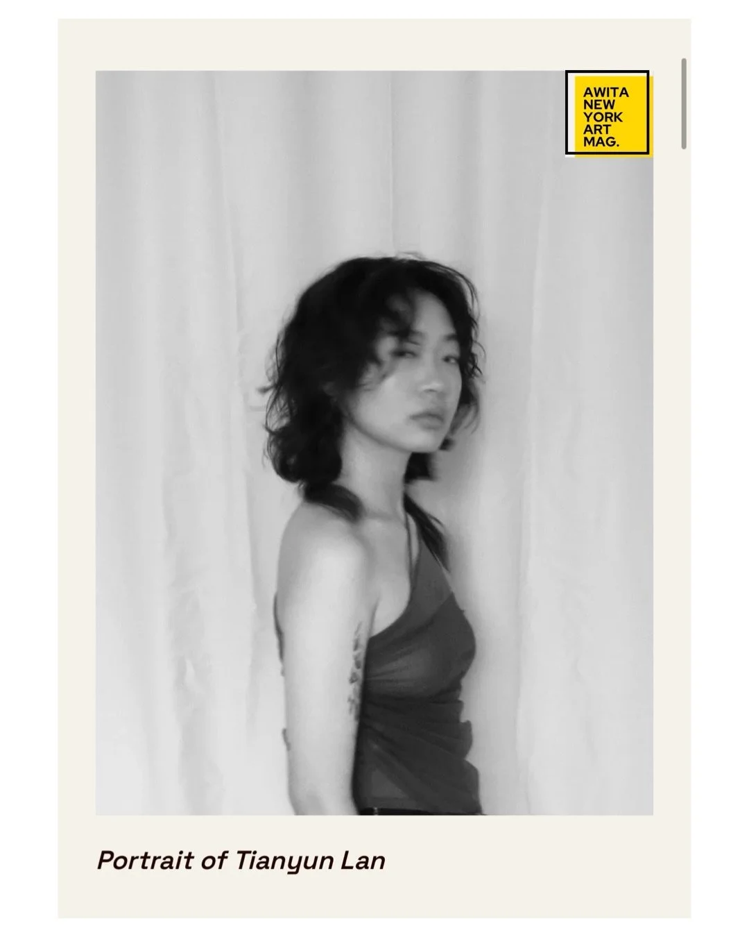 Now featured in Awita New York Art Magazine: Tianyun Lan

&ldquo;Inchoate: Reconstructing Fashion Through Form and Possibility&rdquo; explores transformation, incompleteness, and the evolving nature of garments through the lens of deconstructionism a