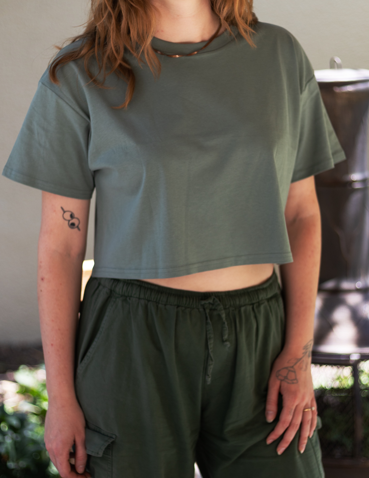 The Tile Crop Tee.
