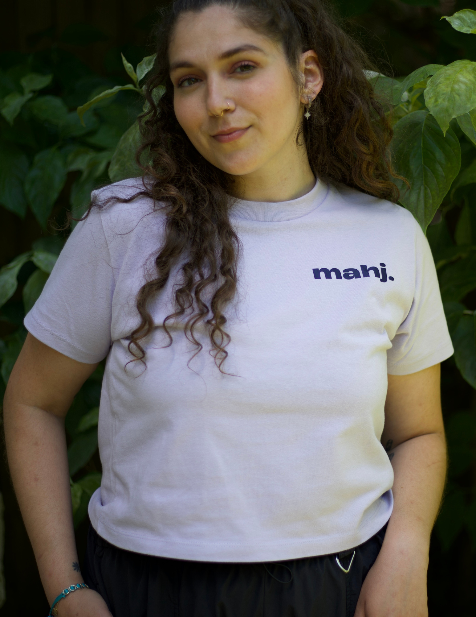 The Set Crop Tee.