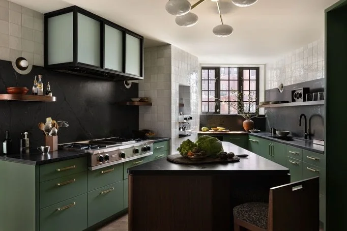 A collection of kitchens in historic properties. #designenmasse 

1. Lake Shore Drive Condo- Arch+Interiors @designenmasse 📸 @aimeemazzenga Stylist @cate.ragan.styling 

2. Lincoln Park Italianate- GC: @windsor_builders Interior Design: @abramsvalen