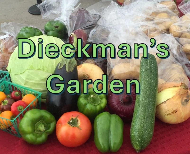 Family operated homegrown garden produce