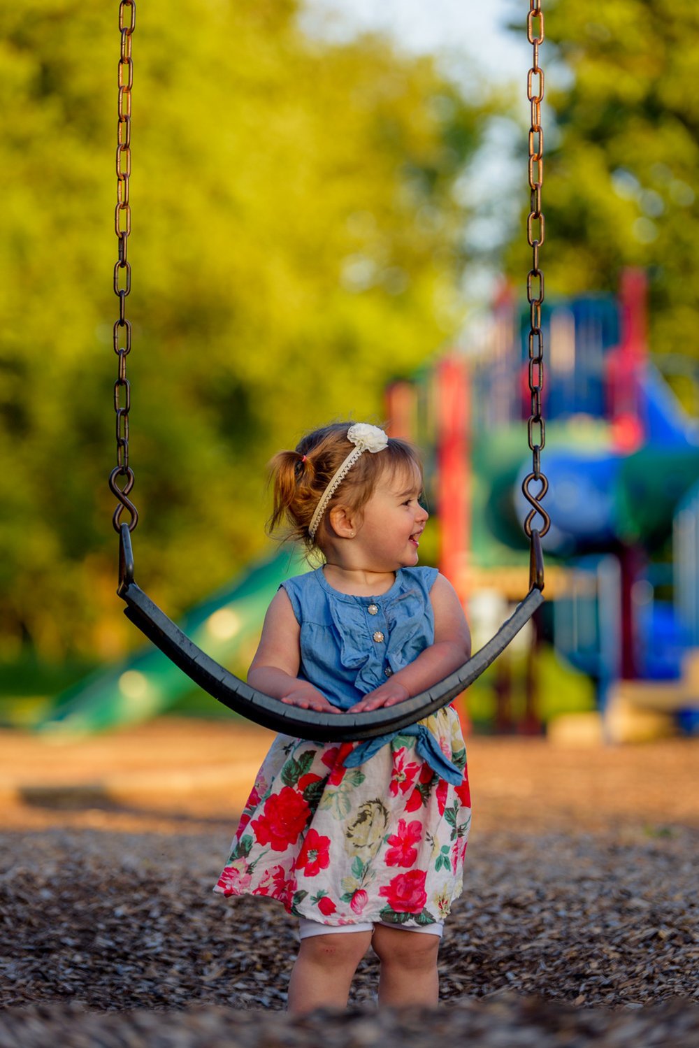 Toddler Portrait Photography at Park 