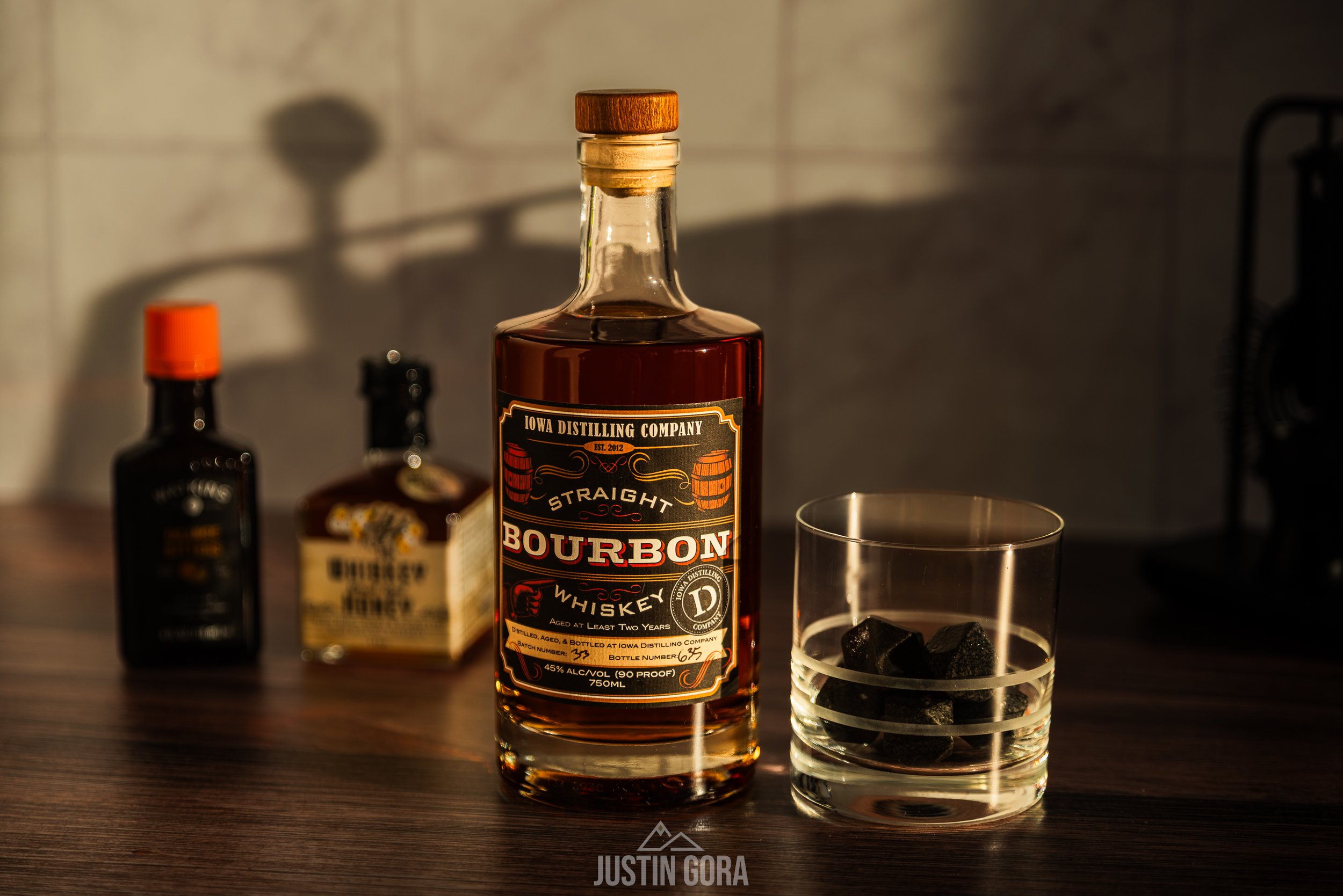 Iowa Distilling Bourbon Whiskey