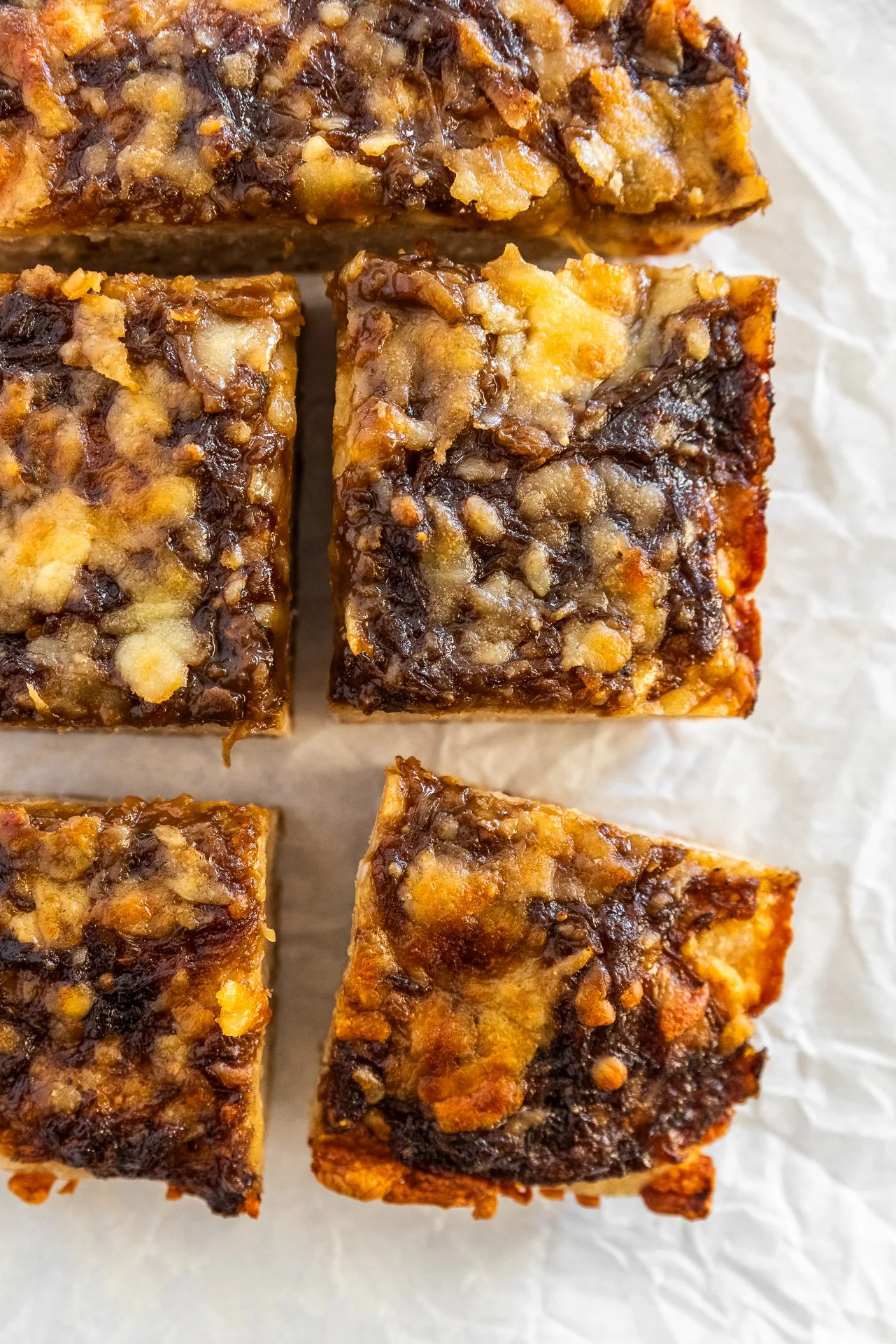 Crust & Crumb Bakery Waukee, Iowa - Food Photography French Onion Focaccia  