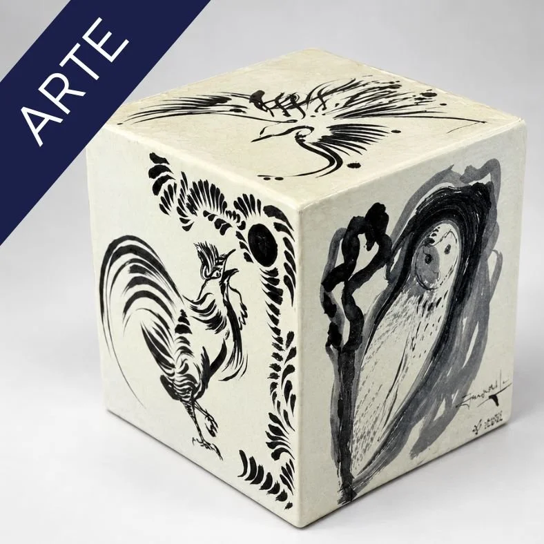 Cubo “La Colección de Aves” - Esteban Fuentes de María