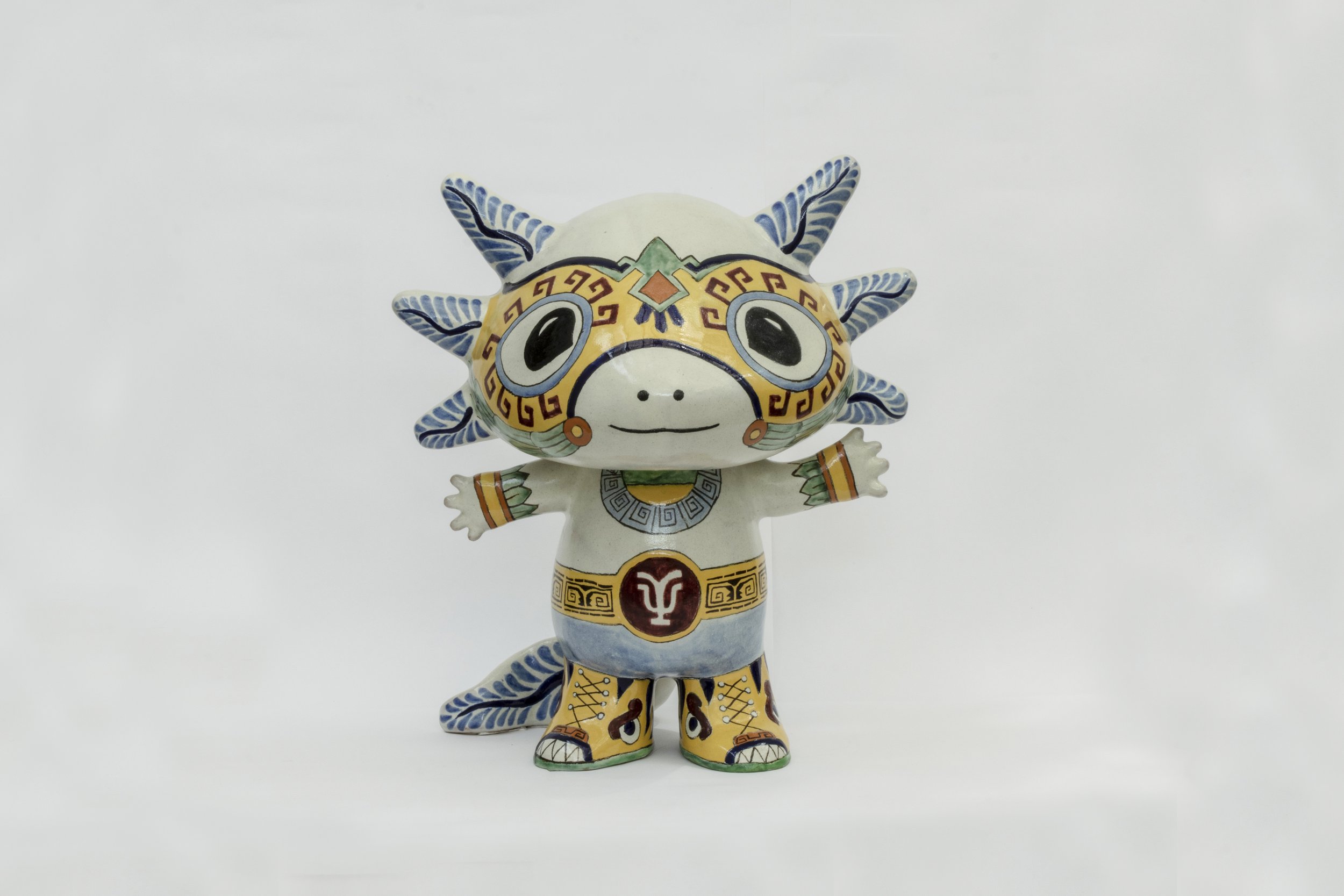 Ajolote Luchador de 40 cm - Colección Chilango