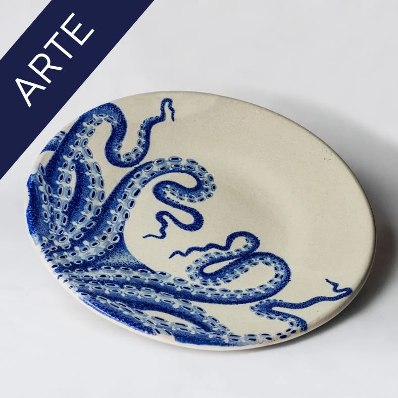 Platón pulpo de 42 cm - Paty Alzati