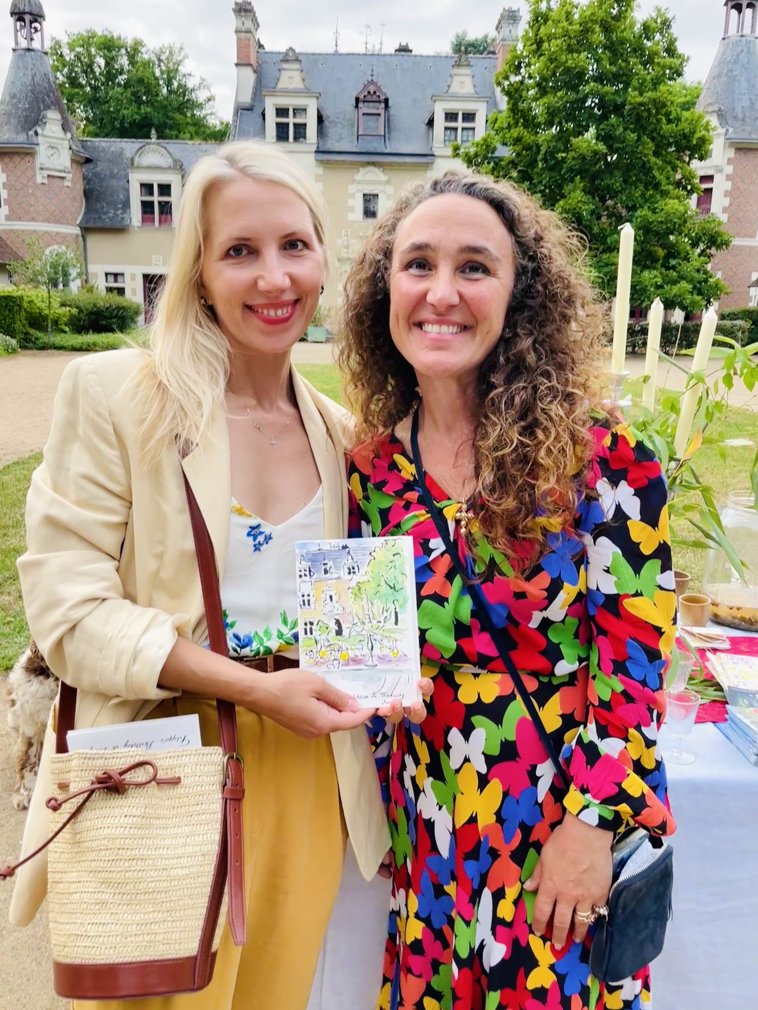 Chateau de Troussay Live Event Illustration