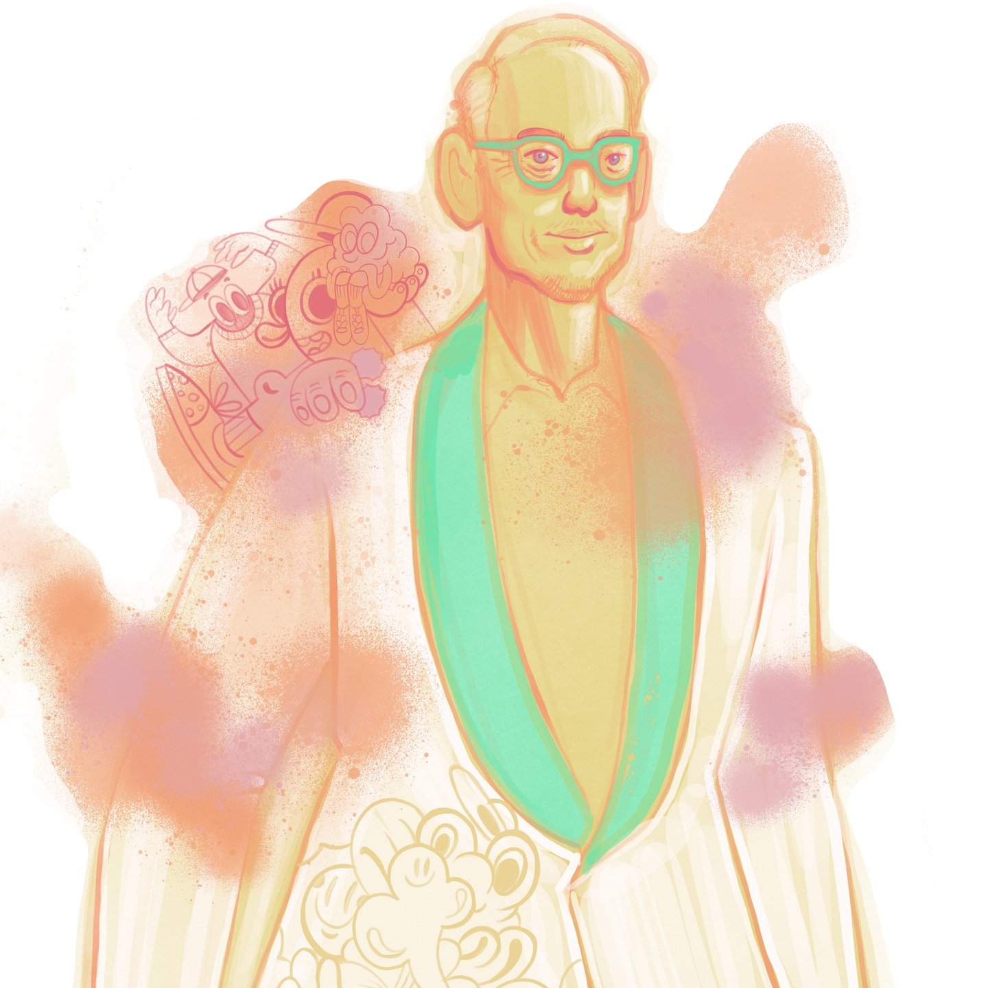 Today&rsquo;s offering&hellip; a digital study inspired by one of my favorite photographers, Cincinnati&rsquo;s Frank Young. It turns out that I&rsquo;m extremely inefficient at using the most efficient artmaking tool as this took far. Too. Long. I a