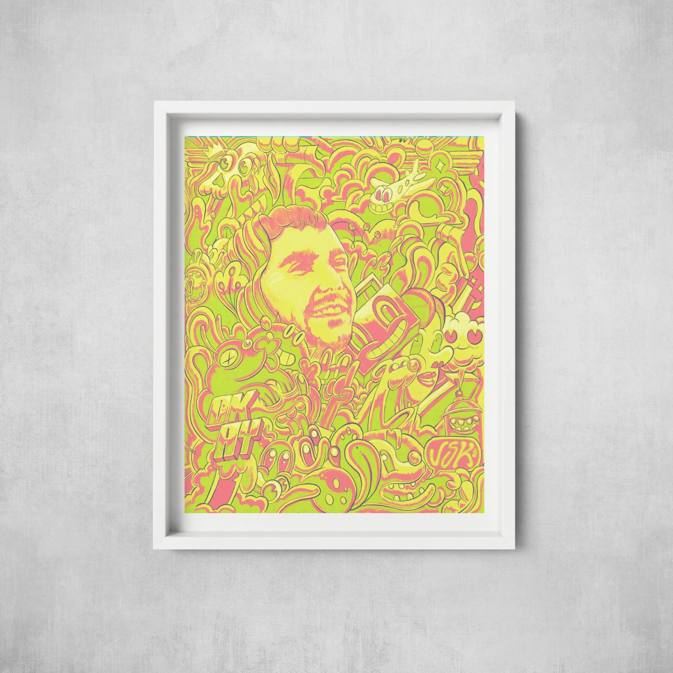 Talk_of_the_town_Framed-Art_11_x_14_Acid_watermelon.jpg
