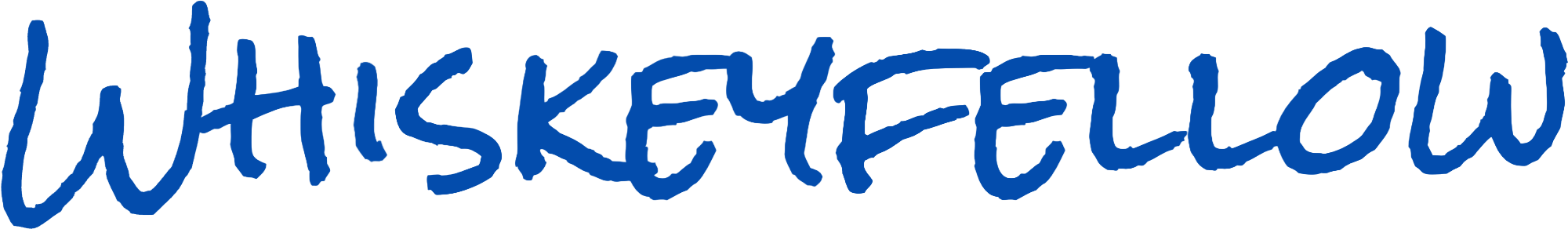 Multiple instances of the blue text 'WHISKEYFLUOW' on a black background.