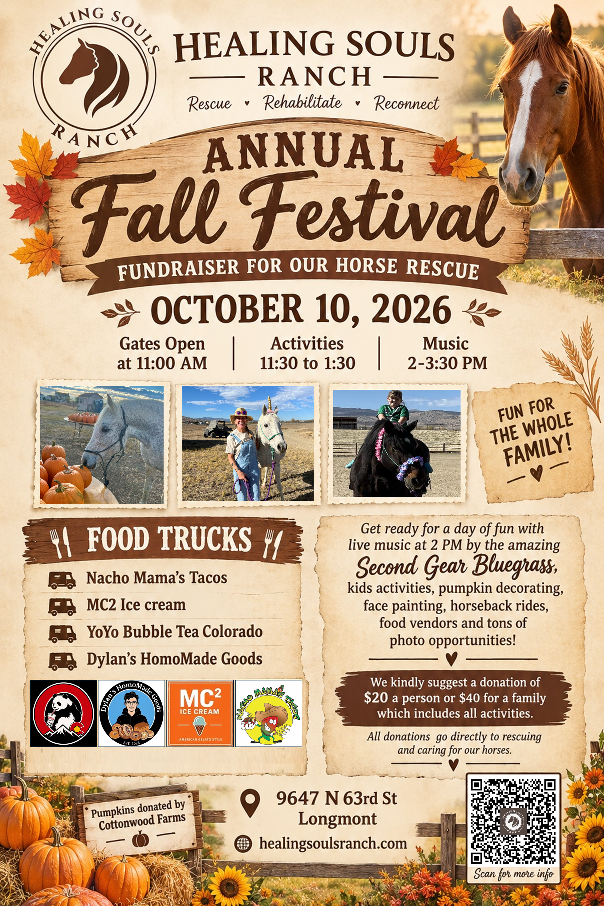 Second Gear at Healing Souls Ranch Fall Festival