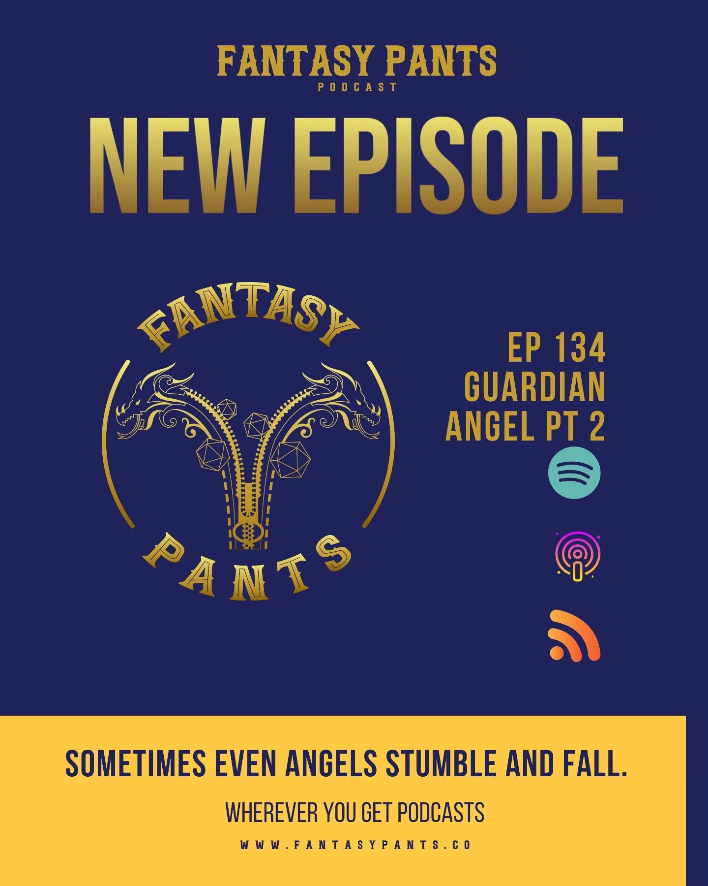 Sometimes even angels stumble and fall.
This week check out a message from our friends @legendofthebones ! 🦴🦴🦴
#DnDCommunity #DnDPodcast #dnd #dnd5e #TTRPGPodcast #TTRPGCommunity