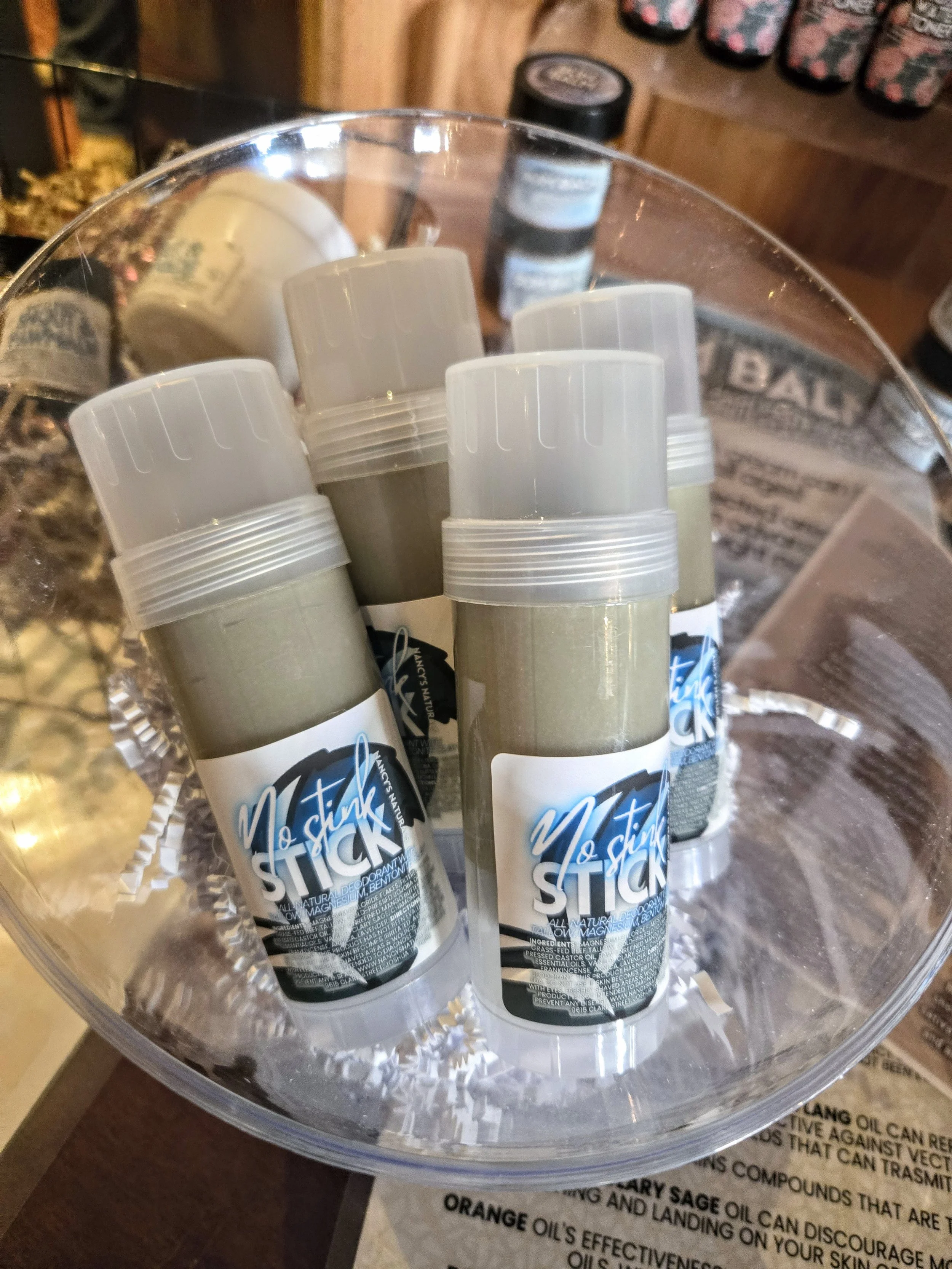 Non-Toxic Deodorant made with Tallow, Magnesium & Bentonite Clay