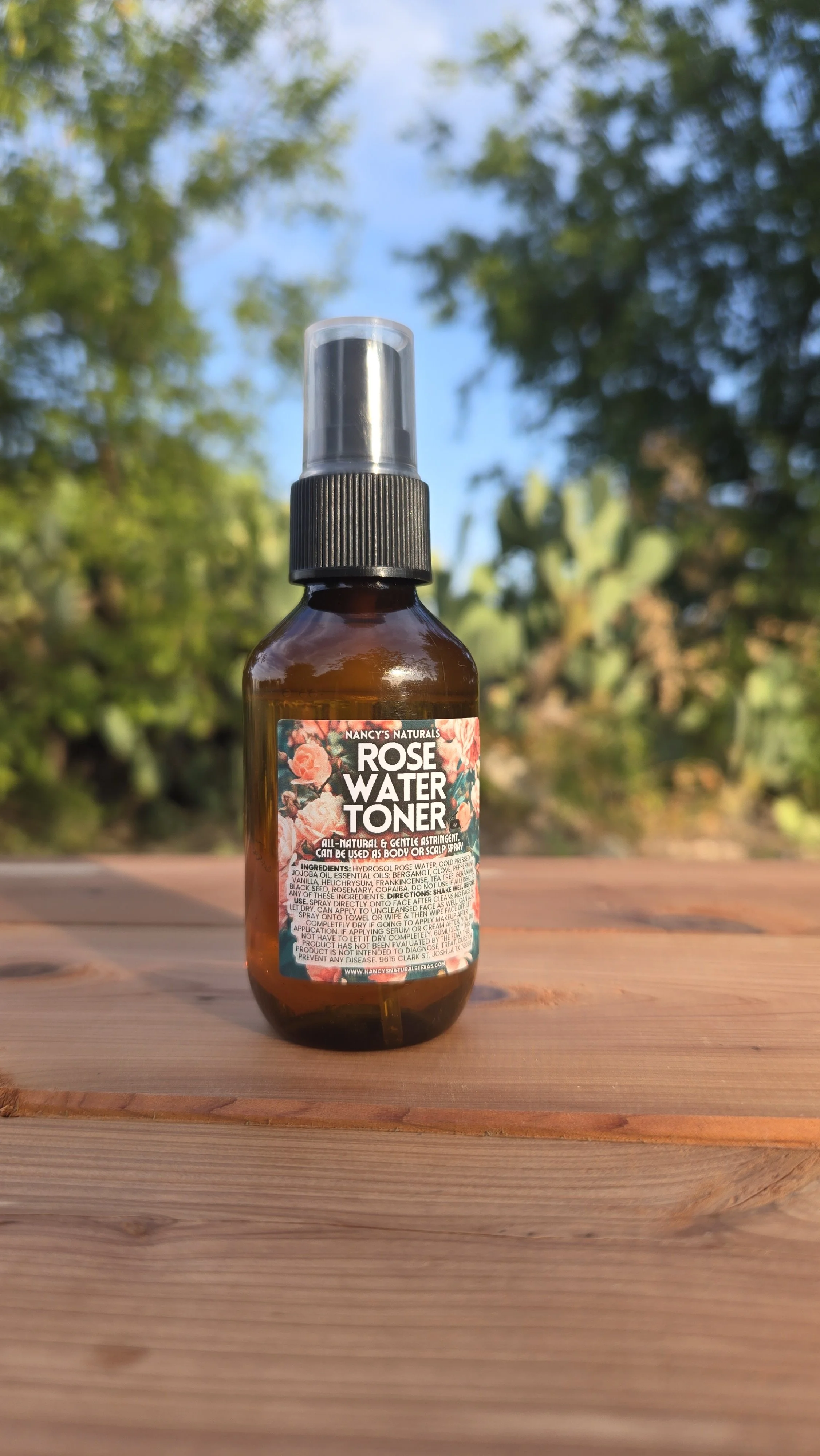 Rose Water Toner