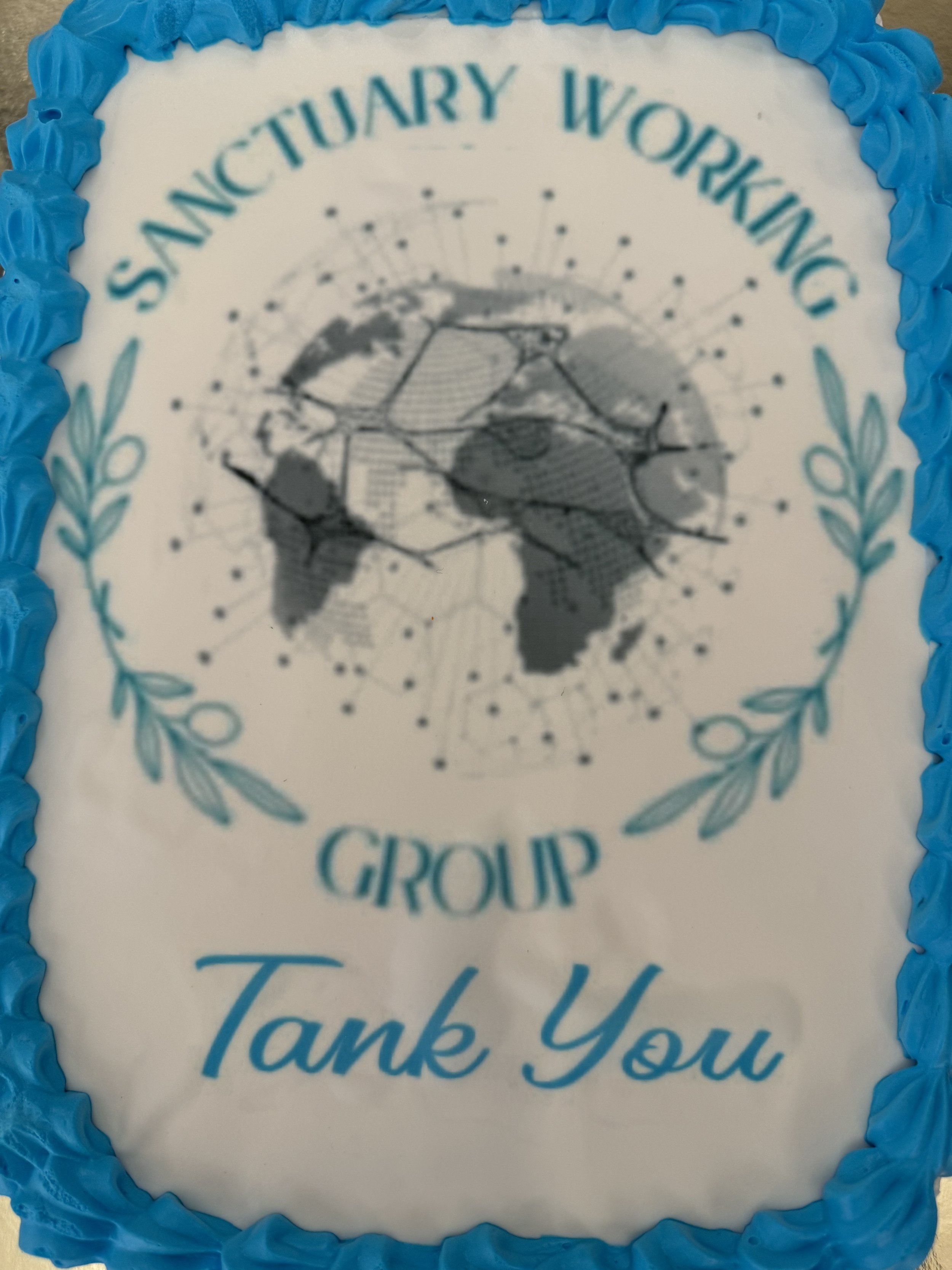 Beautiful cake handmade by a former resident of Bethany House