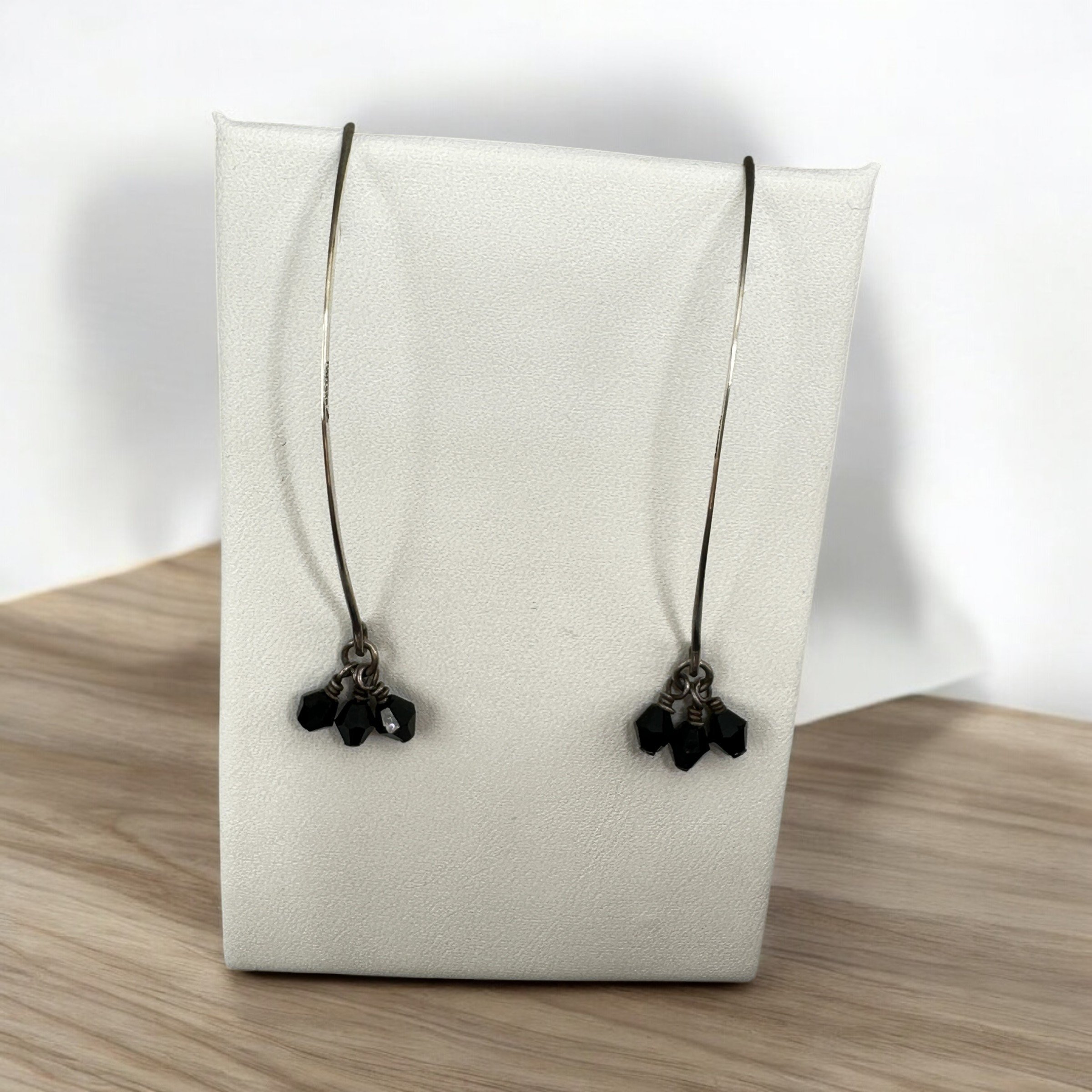 "Blackdrops" Earrings