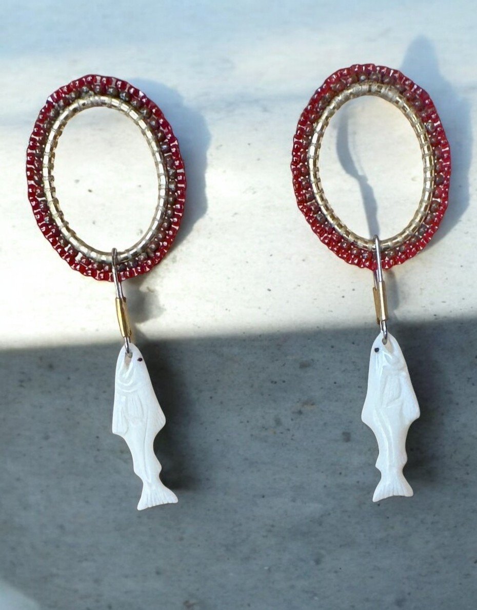 "The Reds Are In" Earrings