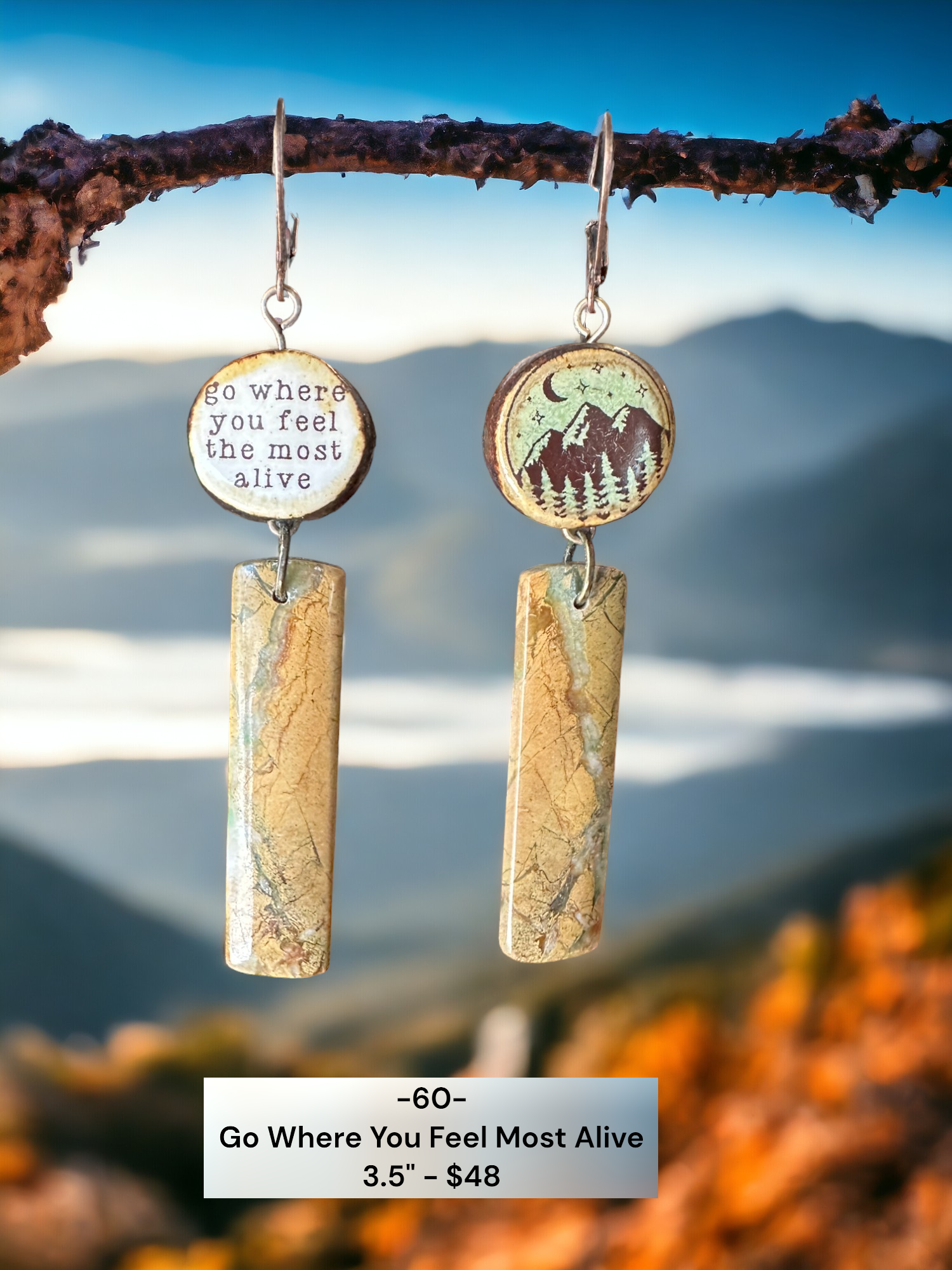 "Keep Going" Earrings