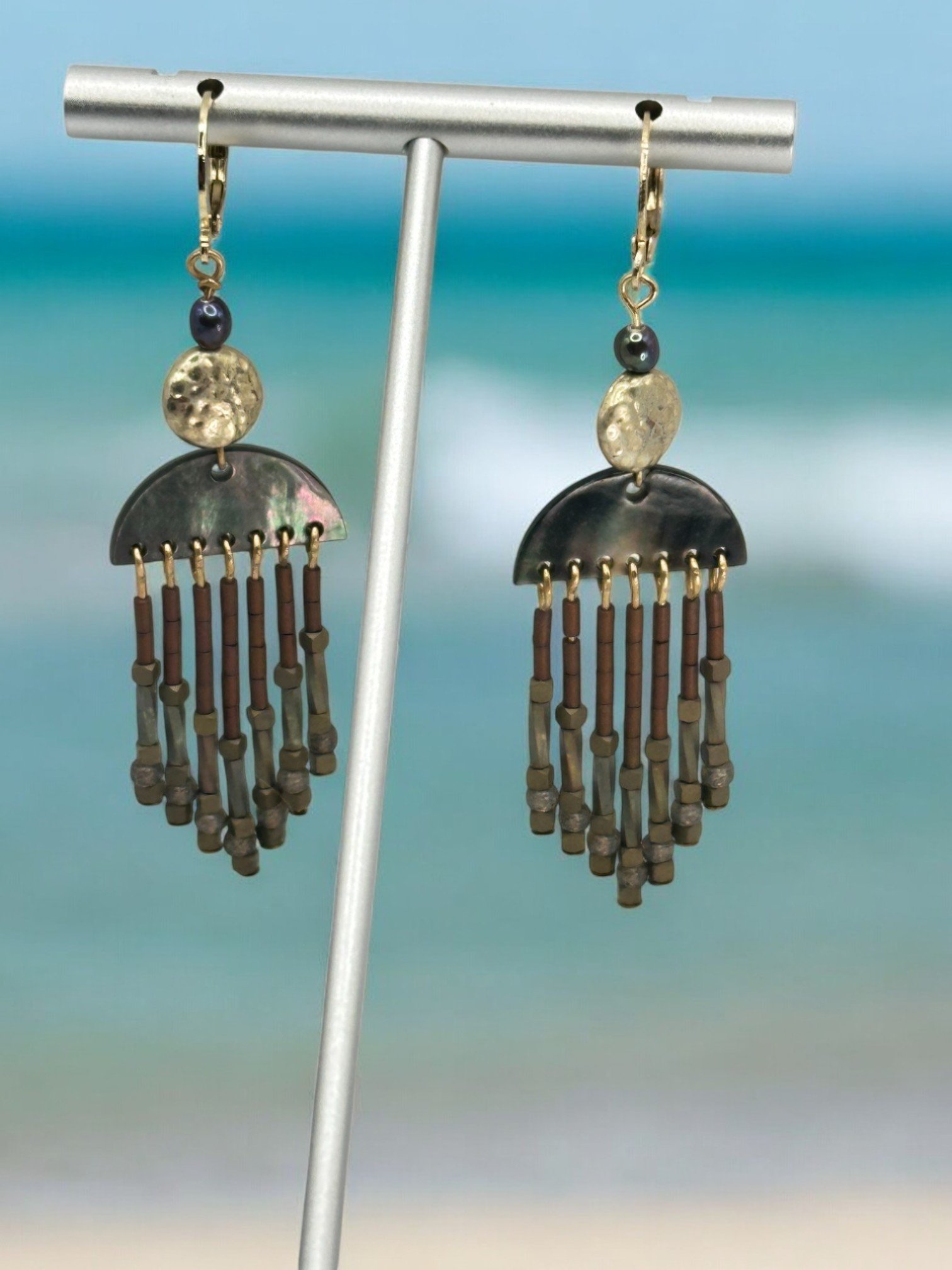 "Tiki Lounge, Maybe?" Earrings