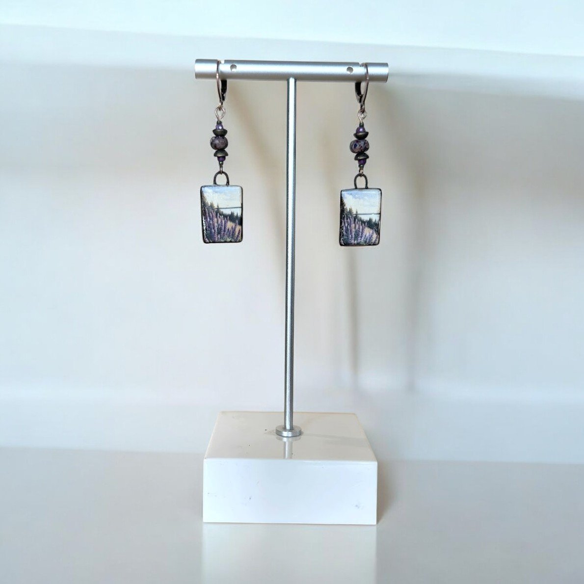 "Fields of Lavender" Earrings