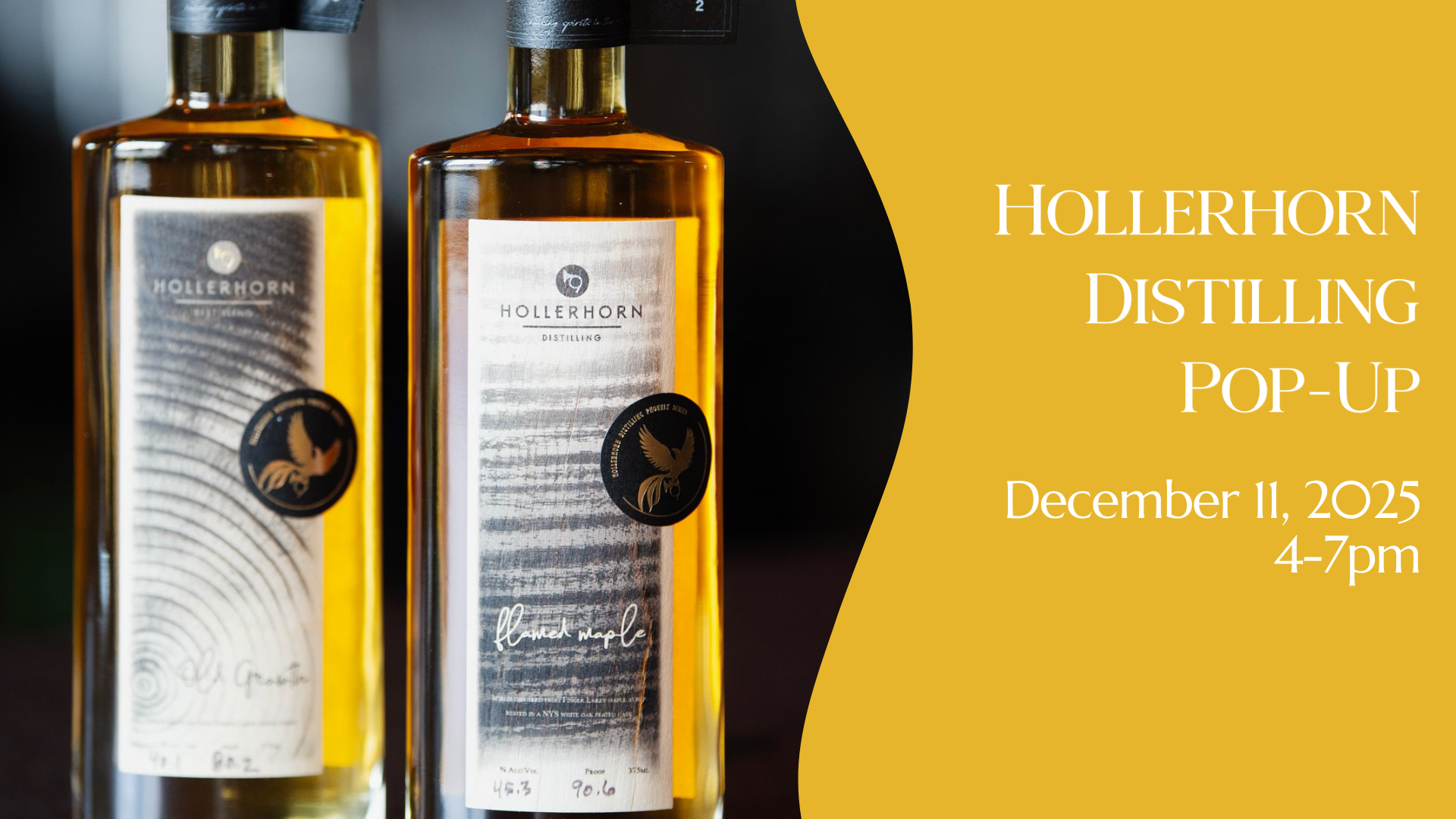 Hollerhorn Distilling - Pop Up