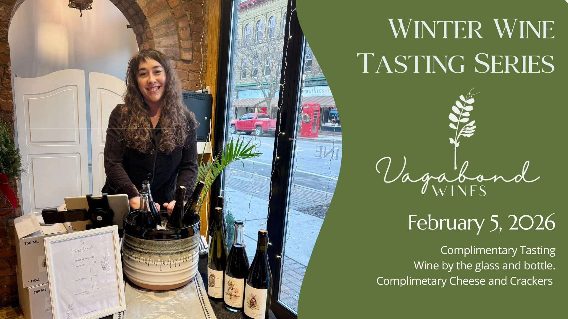 Vagabond Wines- Winter Wine Tasting Series