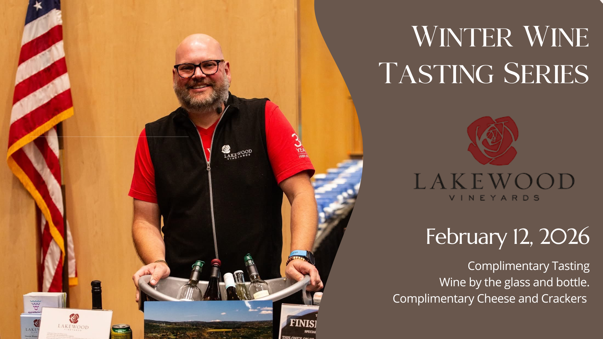 Lakewood Vineyards - Winter Wine Tasting Series