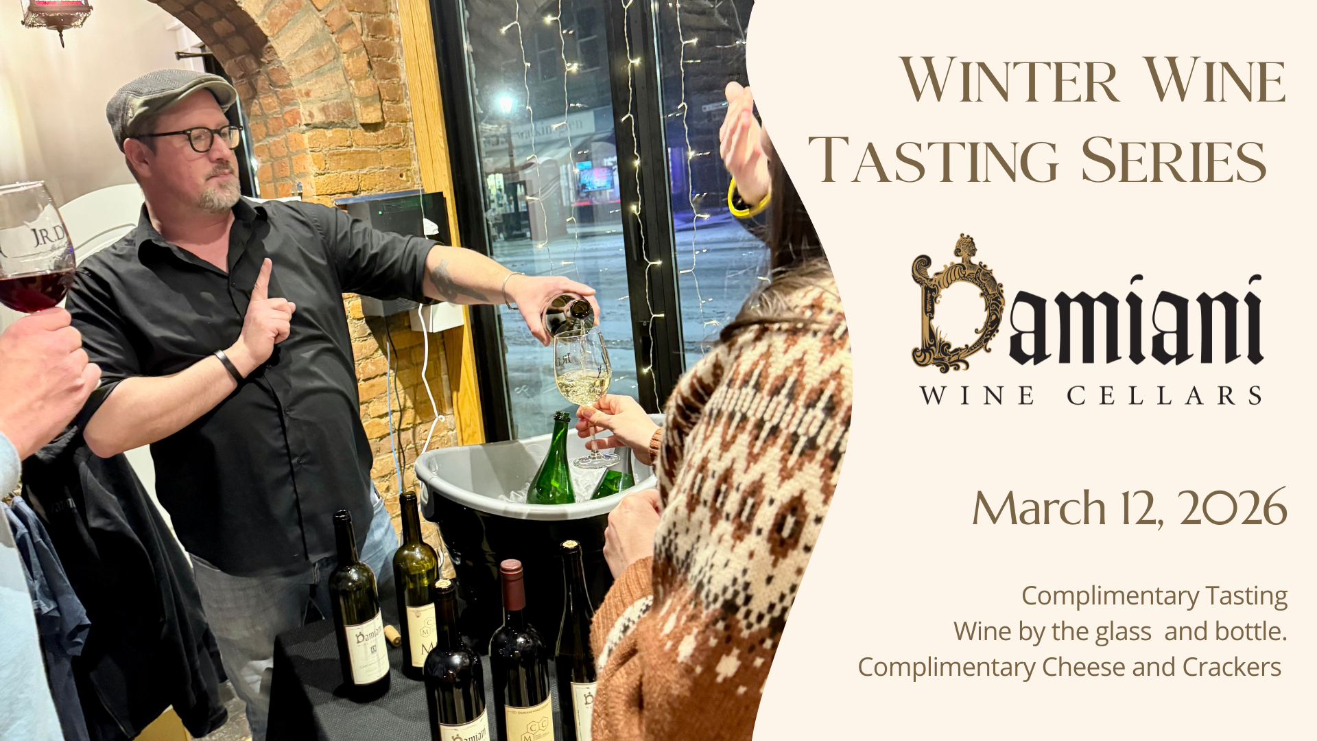 Damiani Wine Cellars -  Winter Wine Tasting Series