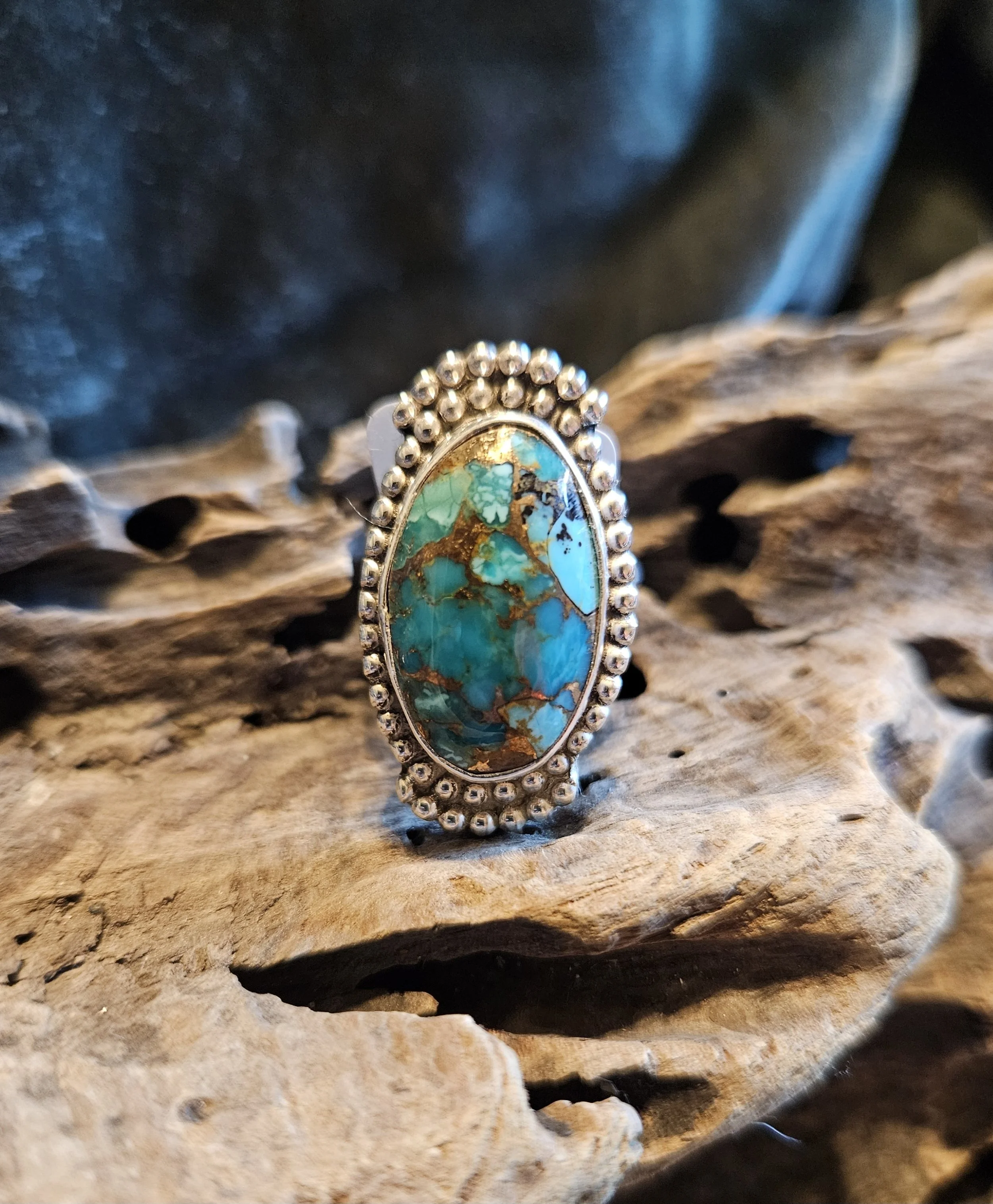 Kingman Turquoise Ring