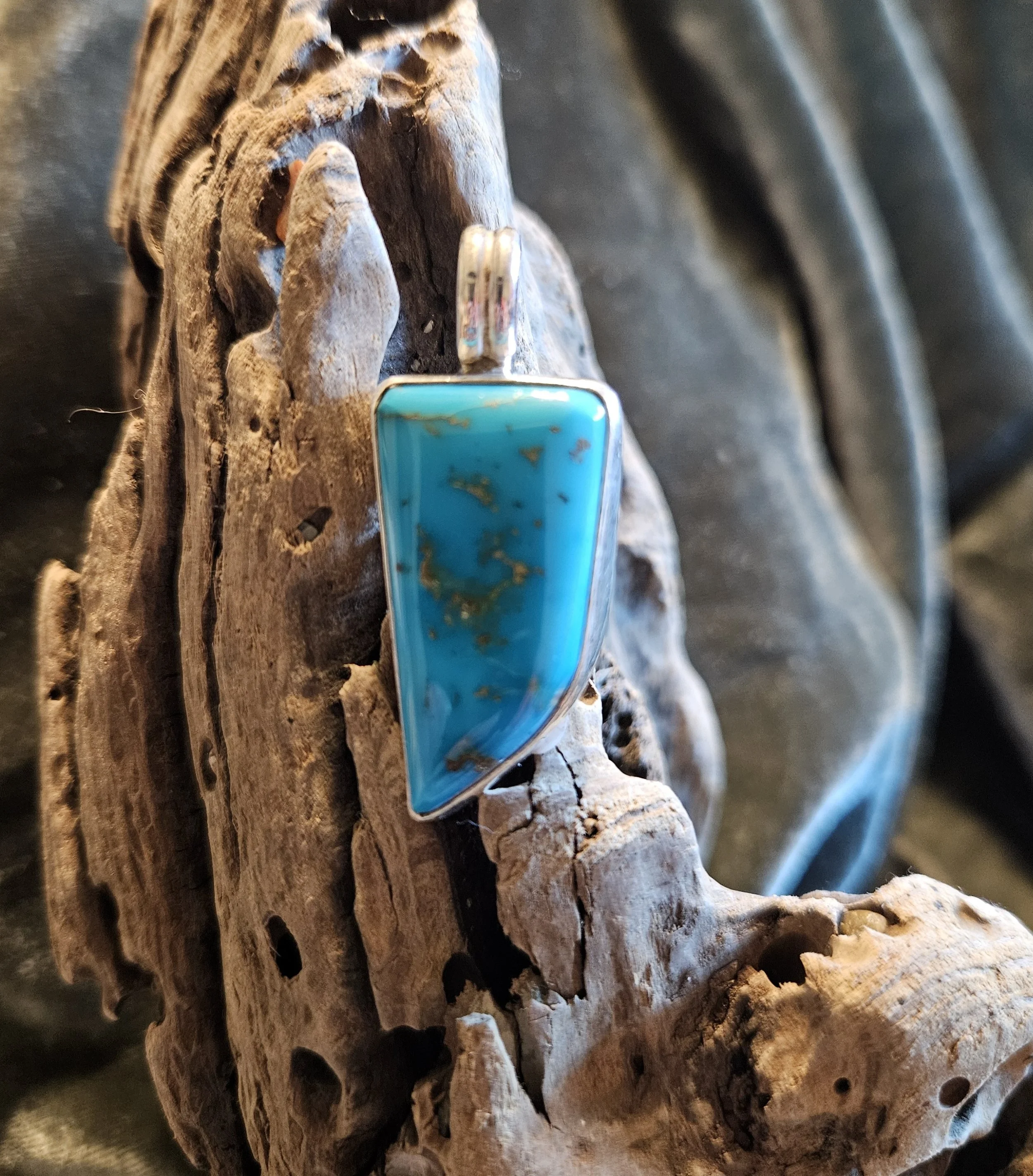 Kingman Turquoise Pendant