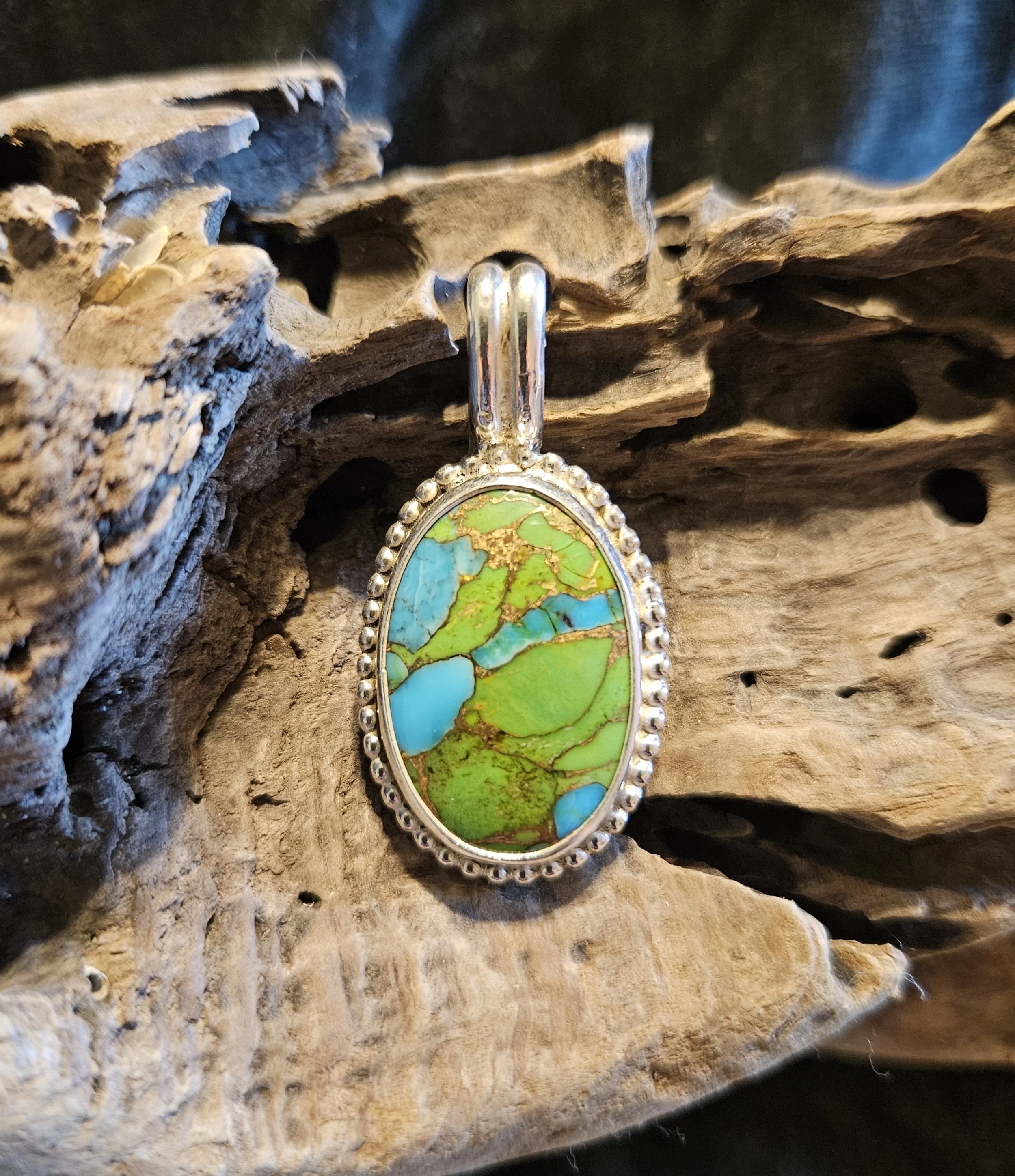 Kingman Turquoise Pendant