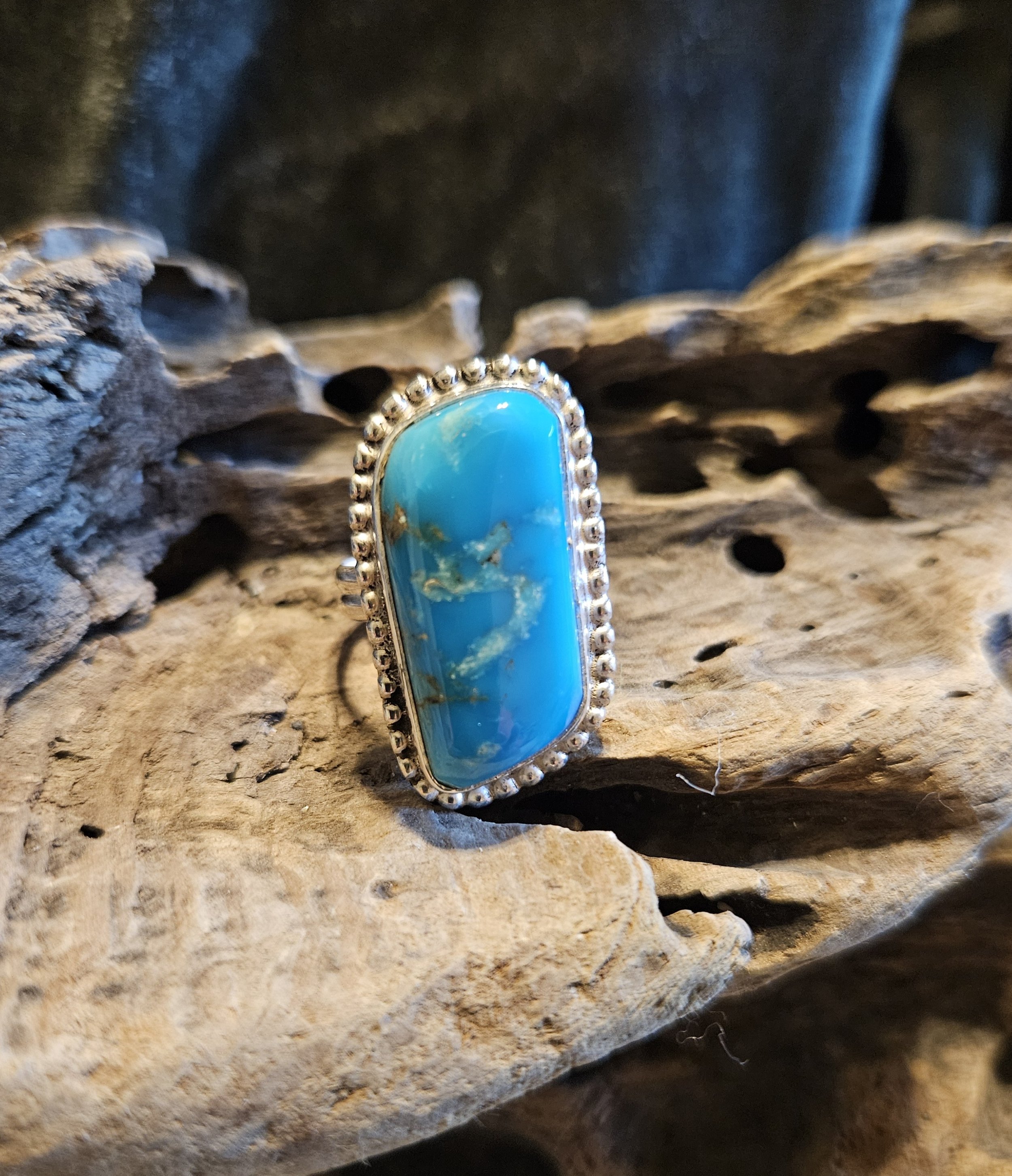Kingman Turquoise Ring