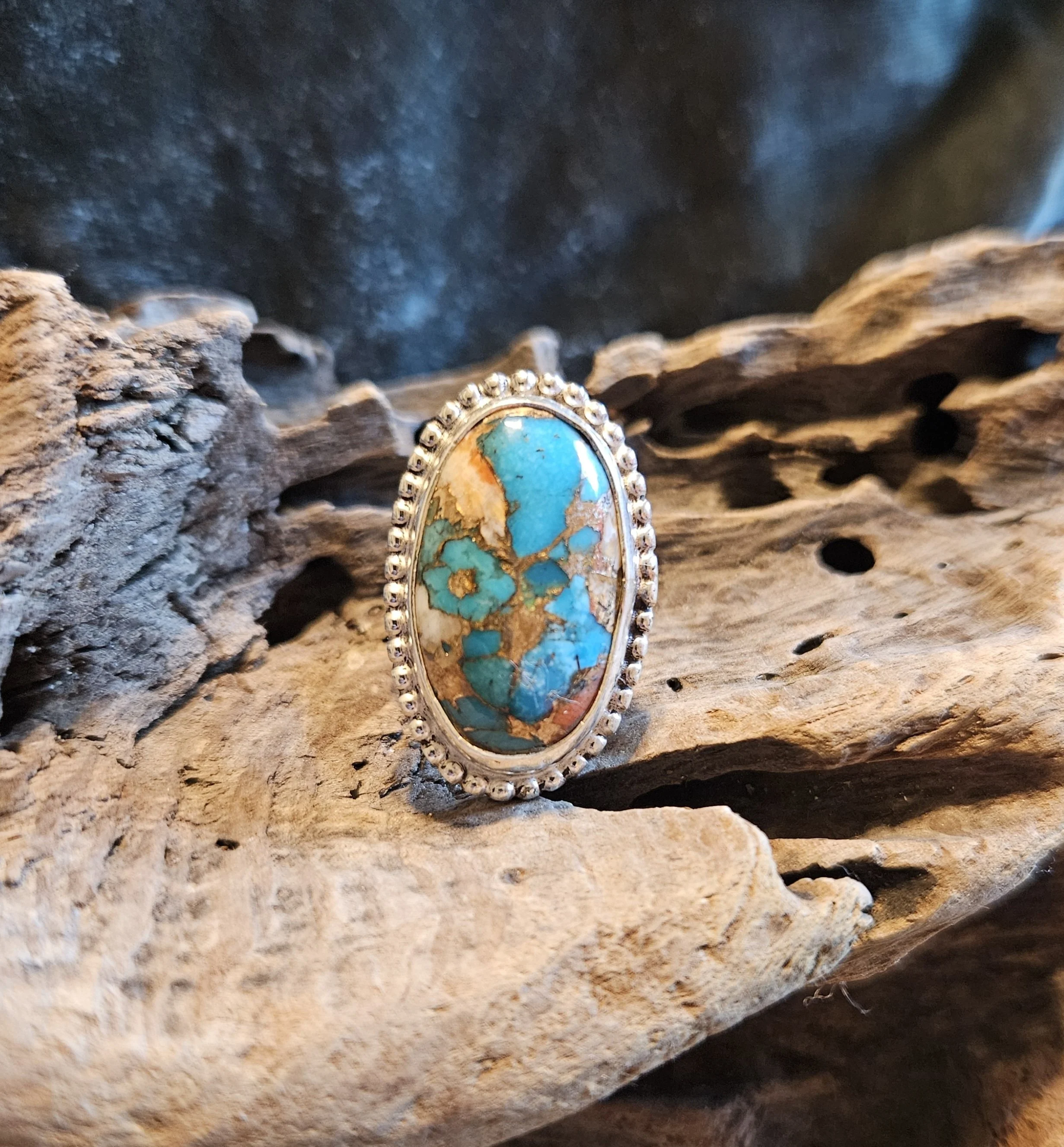 Kingman Turquoise Ring