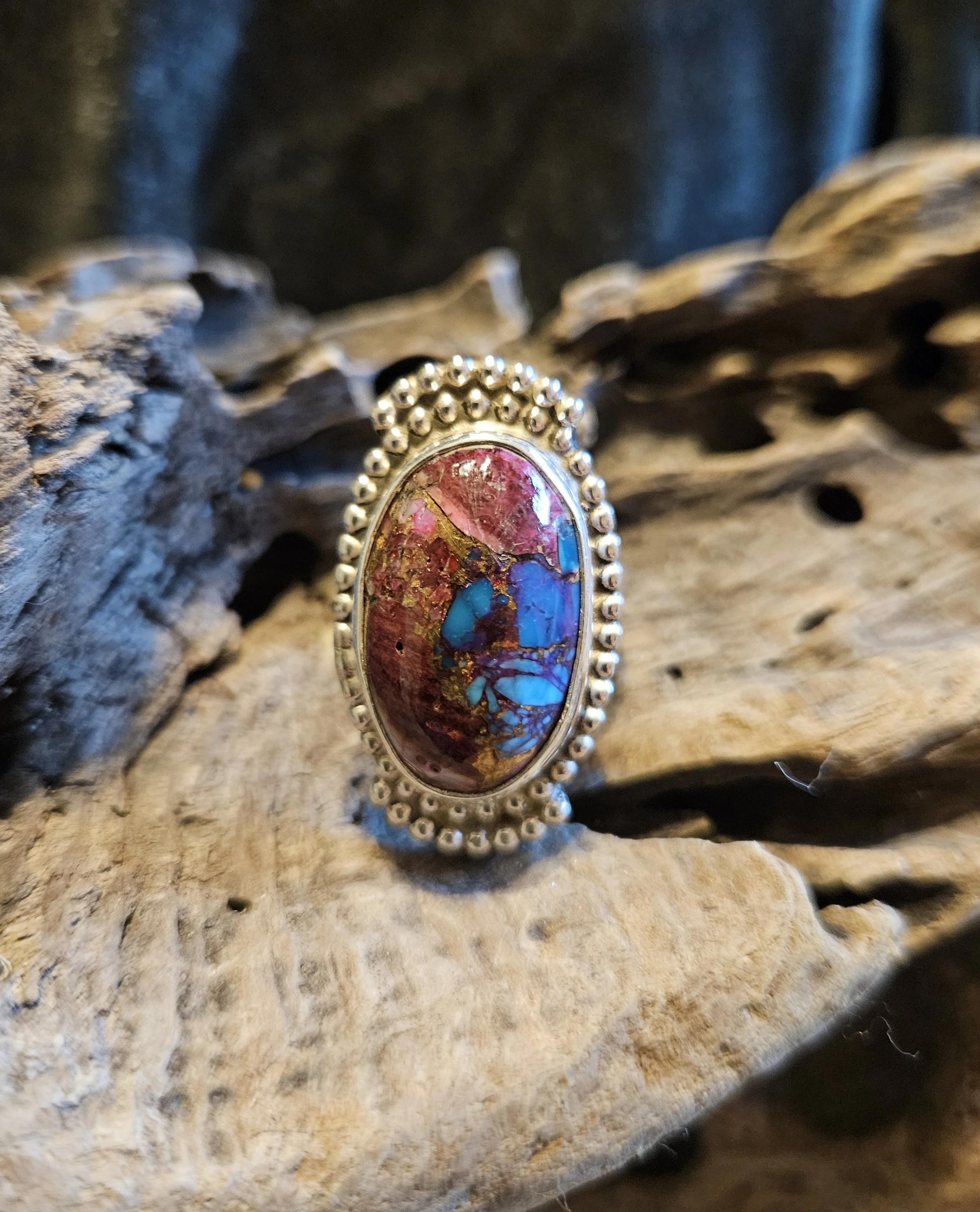 Kingman Turquoise Ring