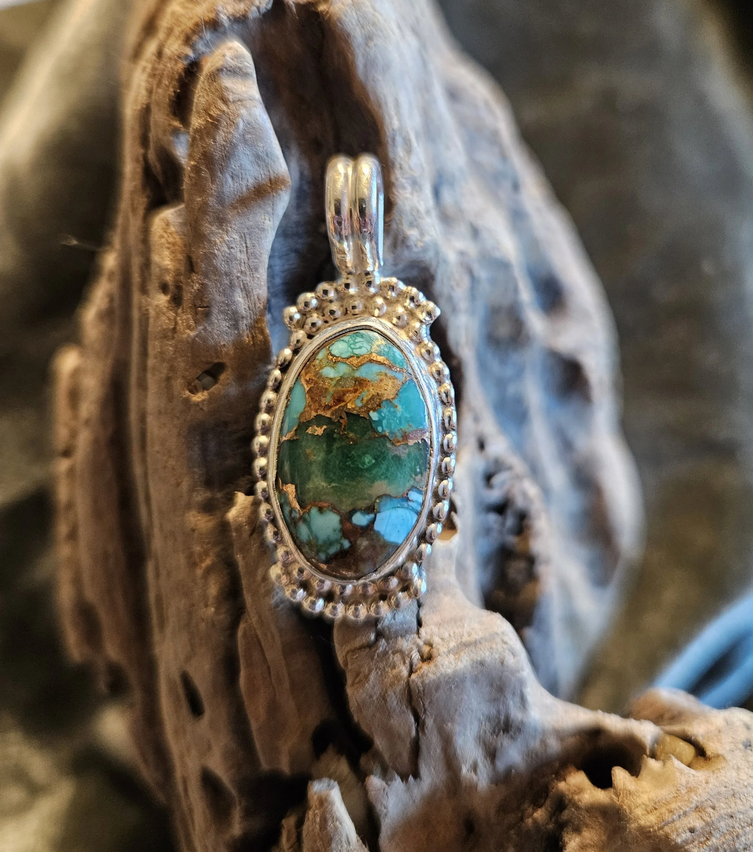 Mohave Turquoise Pendant