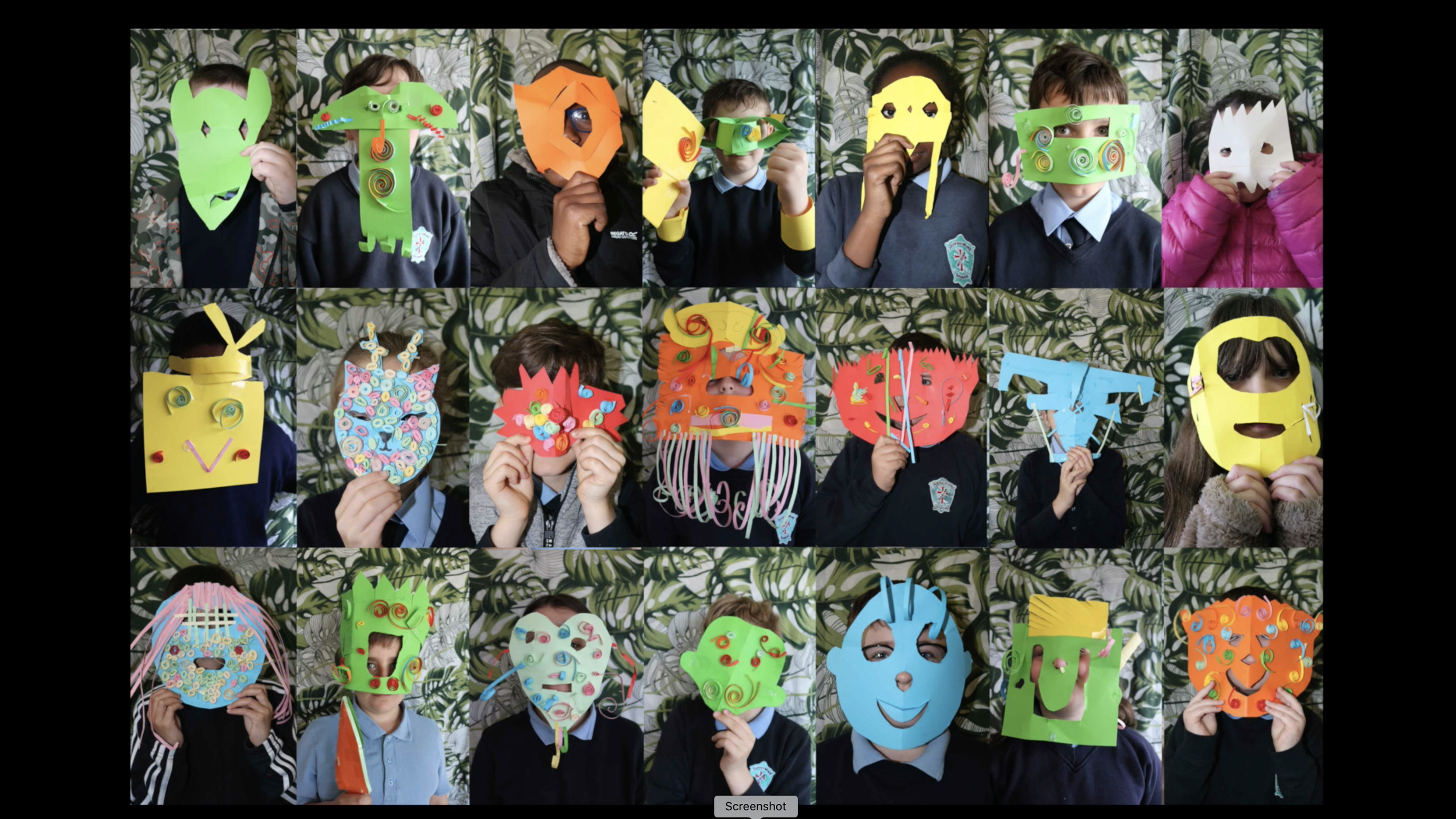 My Tribe, 2023 Collaboration with teachers and 4th class students at Marymount NS