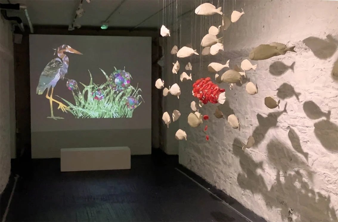 2025 Borderless Sentinel at Surveyor - An Táin - Installation shot