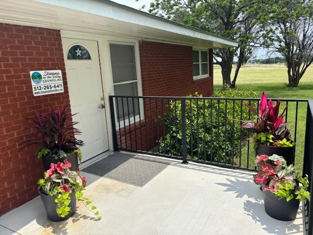 Office entrance for Streams in the Valley Counseling
