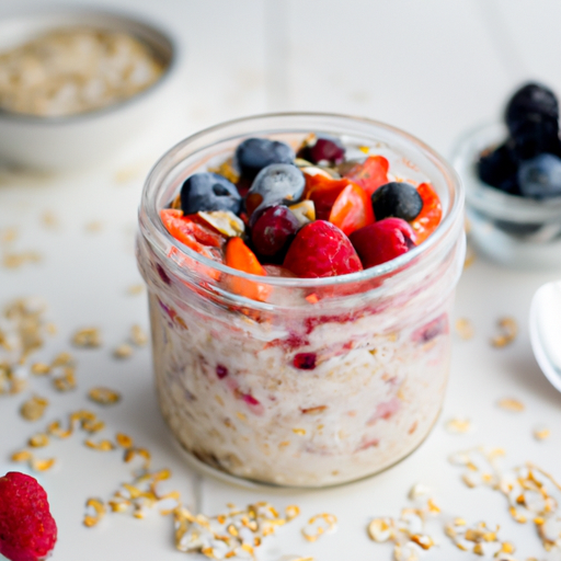 Mixed Berry Overnight Oats