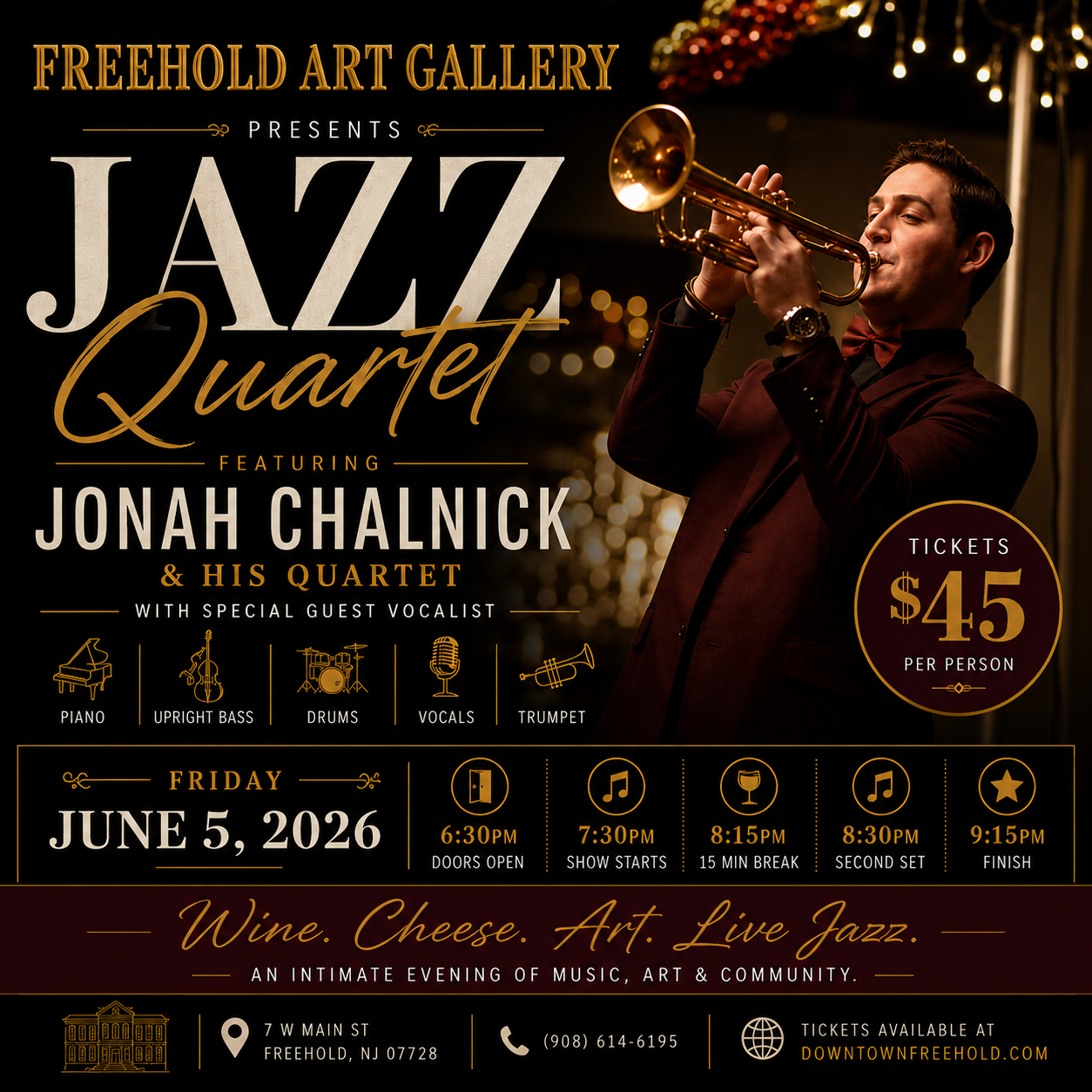 Jazz Quartet featuring Jonah Chalnick