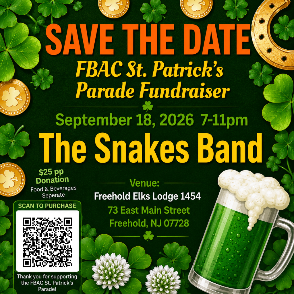 FBAC St. Patrick’s Parade Fundraiser – The Snakes Band