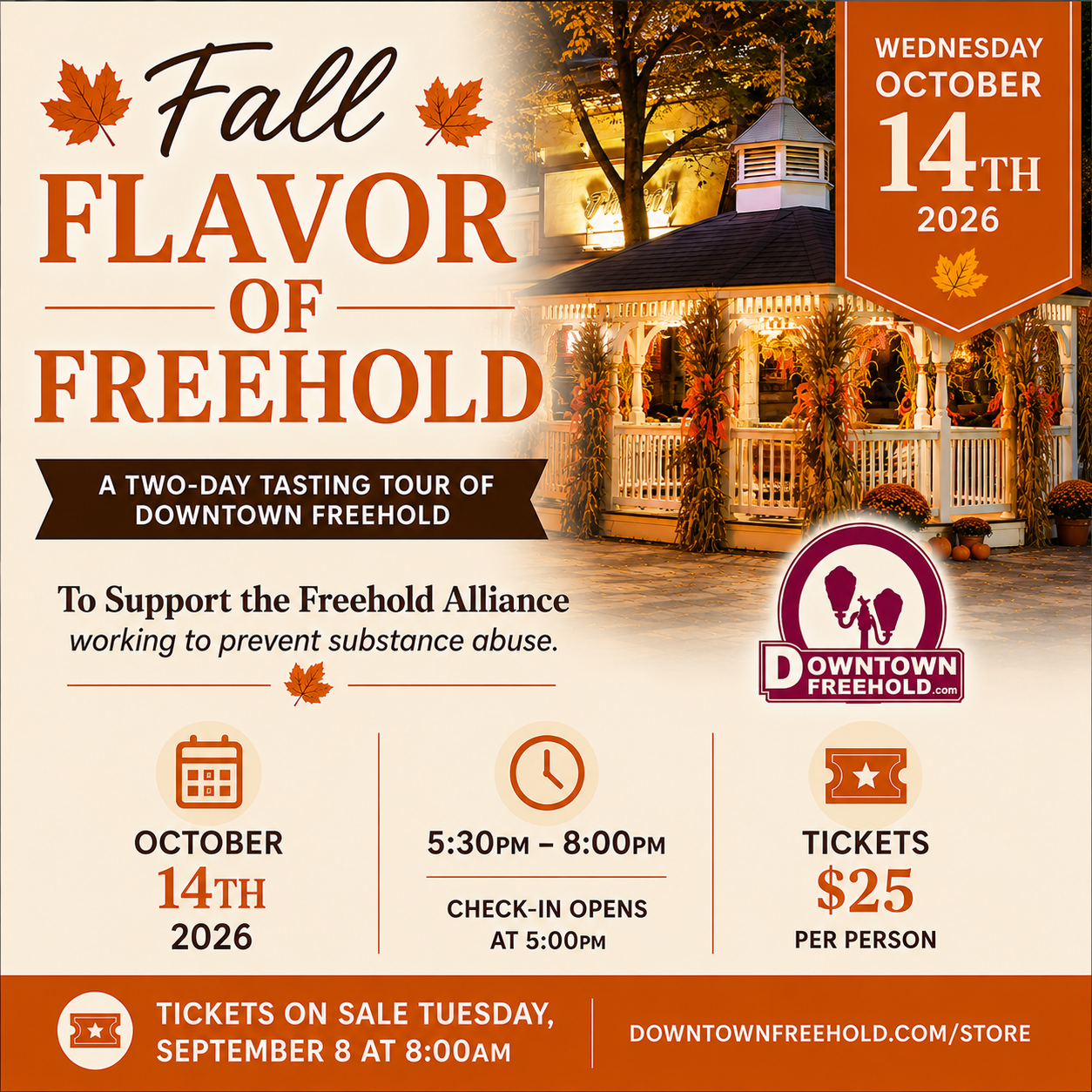 Fall Flavor of Freehold - October 14, 2026