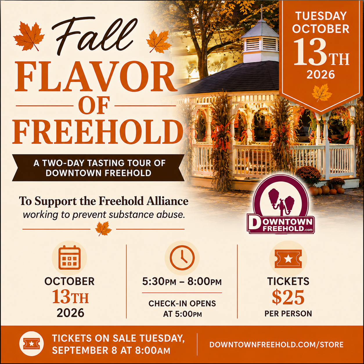 Fall Flavor of Freehold - October 13, 2026