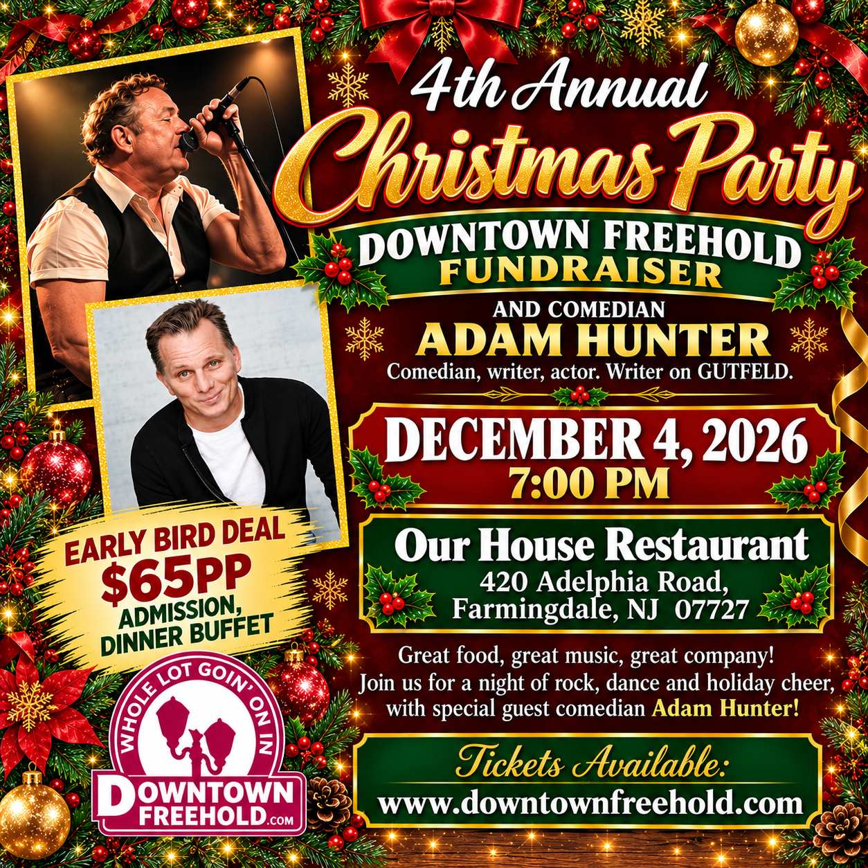 Eddie Testa Band Christmas Party Tickets