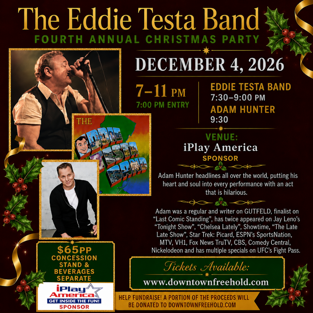 Eddie Testa Band Christmas Party 2026 – General Admission